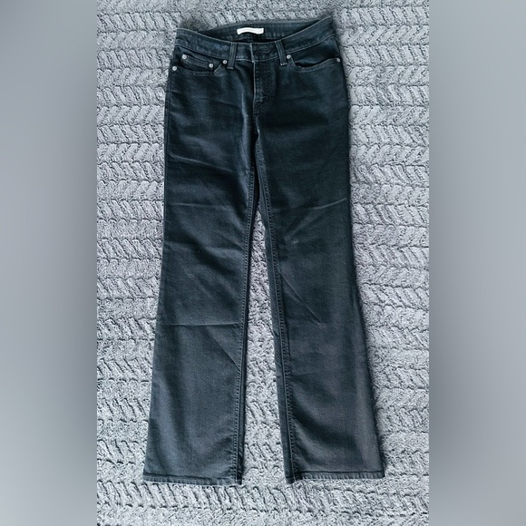 Levi's Denim - LEVI’s Classic Straight-Leg Women’s Jeans — Black